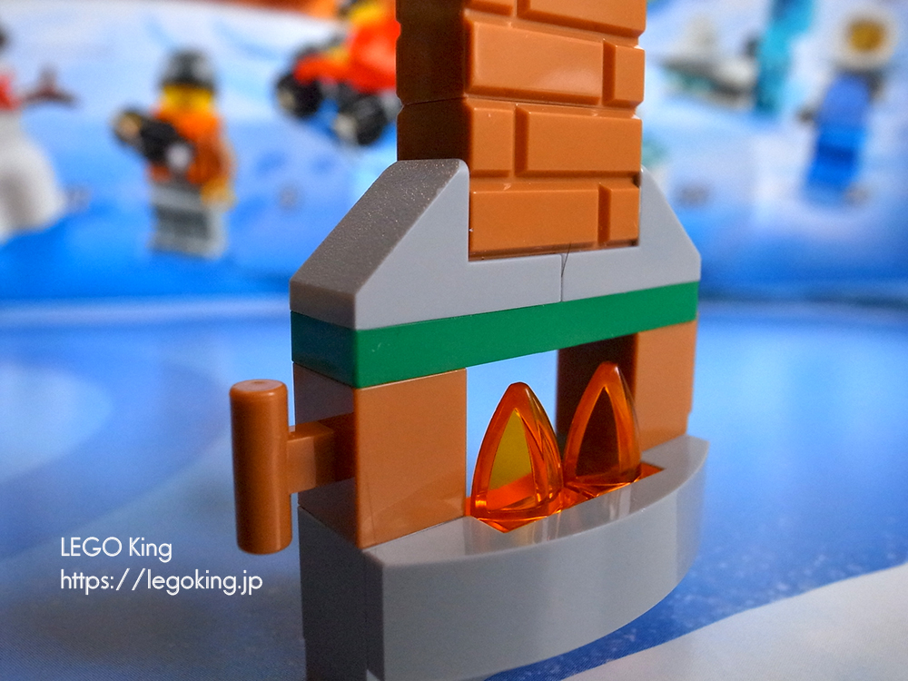 LEGO Advent Calendar 2019的第22天是壁炉♪复习 审阅60235
