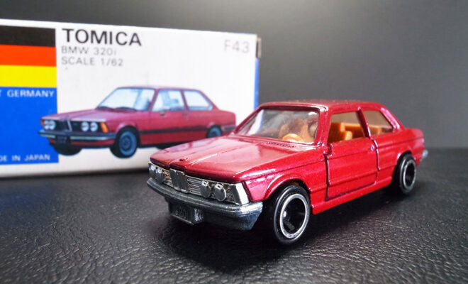 トミカ　青箱　ＢＭＷ 320i　日本製　ミニカー