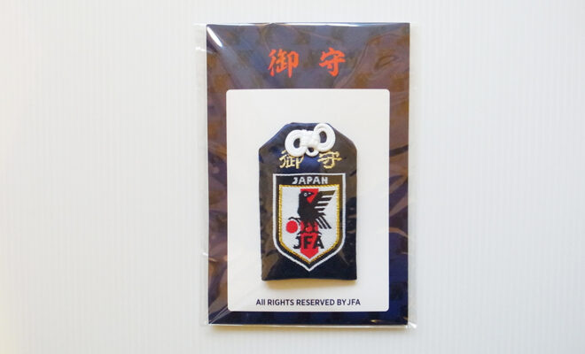 京都　熊野神社　お守り　サッカー